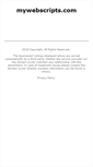Mobile Screenshot of mywebscripts.com